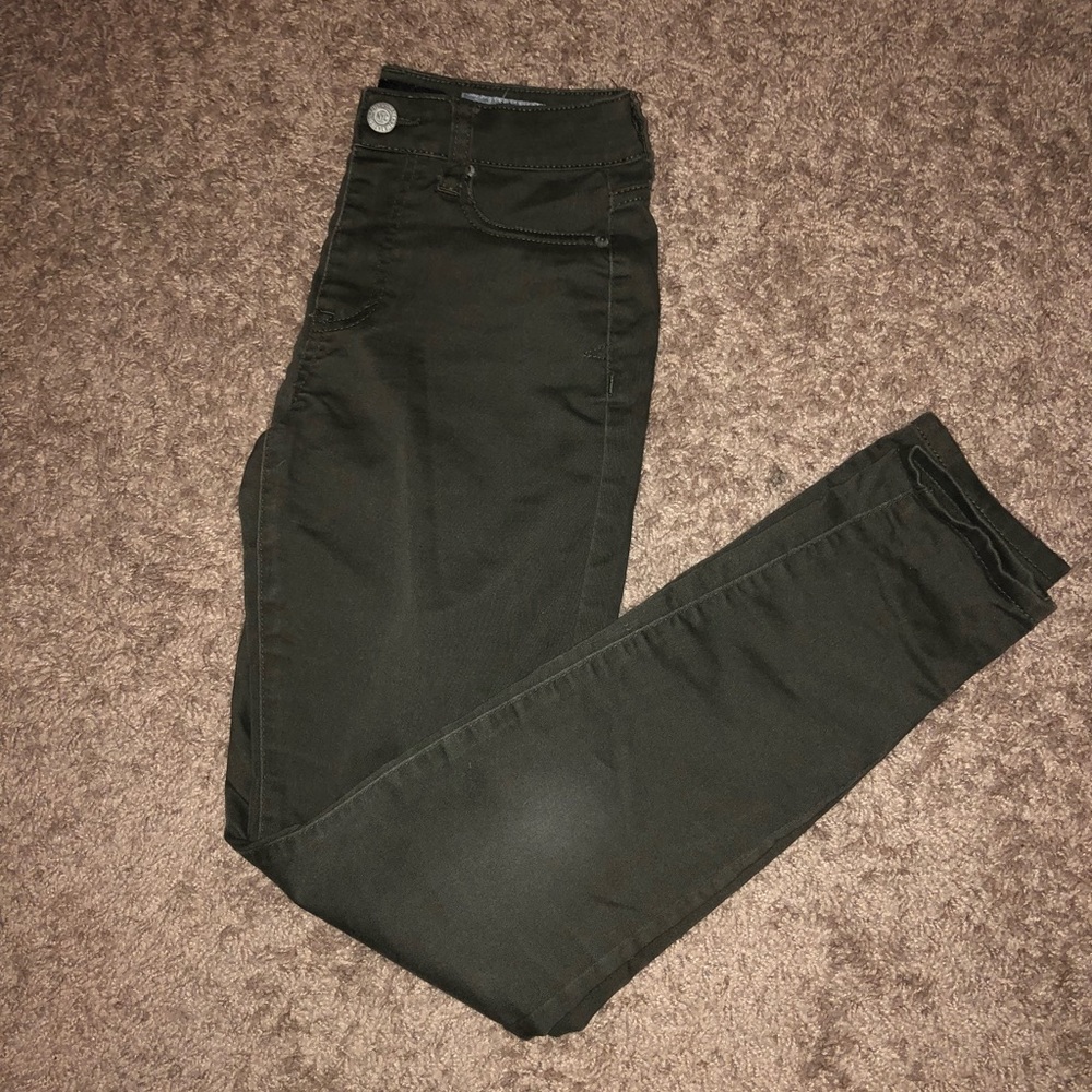 High rise jeggings